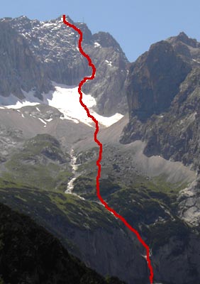 der Weg auf die Zugspitze